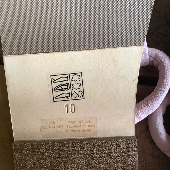 Free People Hadden Suede Slide Sandal Thistle Pink SZ 10 - Picture 12 of 13